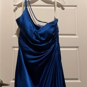 Lina Royal Blue Maxi Skirt